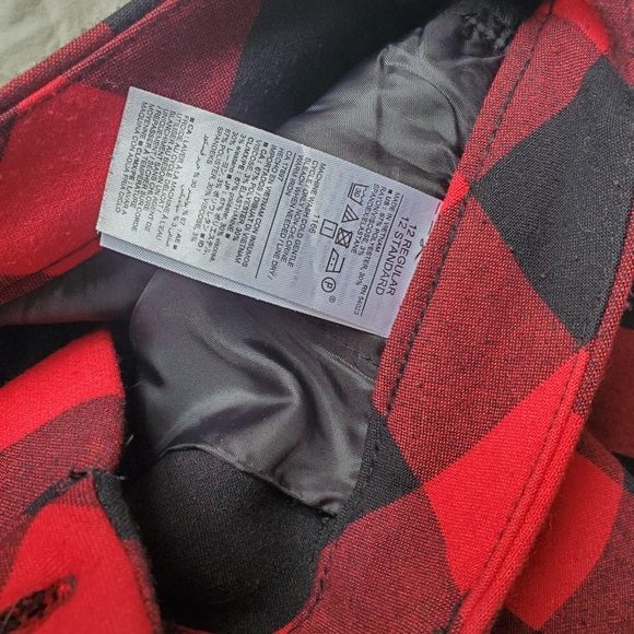 Old Navy Plaid Harper Pants - Picture 4 of 4